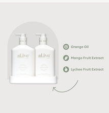 Load image into Gallery viewer, Mango & Lychee Wash & Lotion Duo