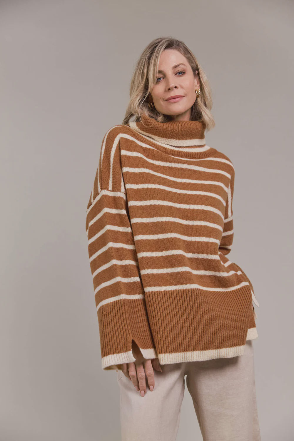 Katana Roll Neck Knit