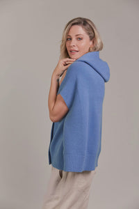 Estel Hood Knit Denim