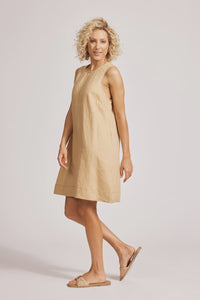 Miramar Tank Dress Camel
