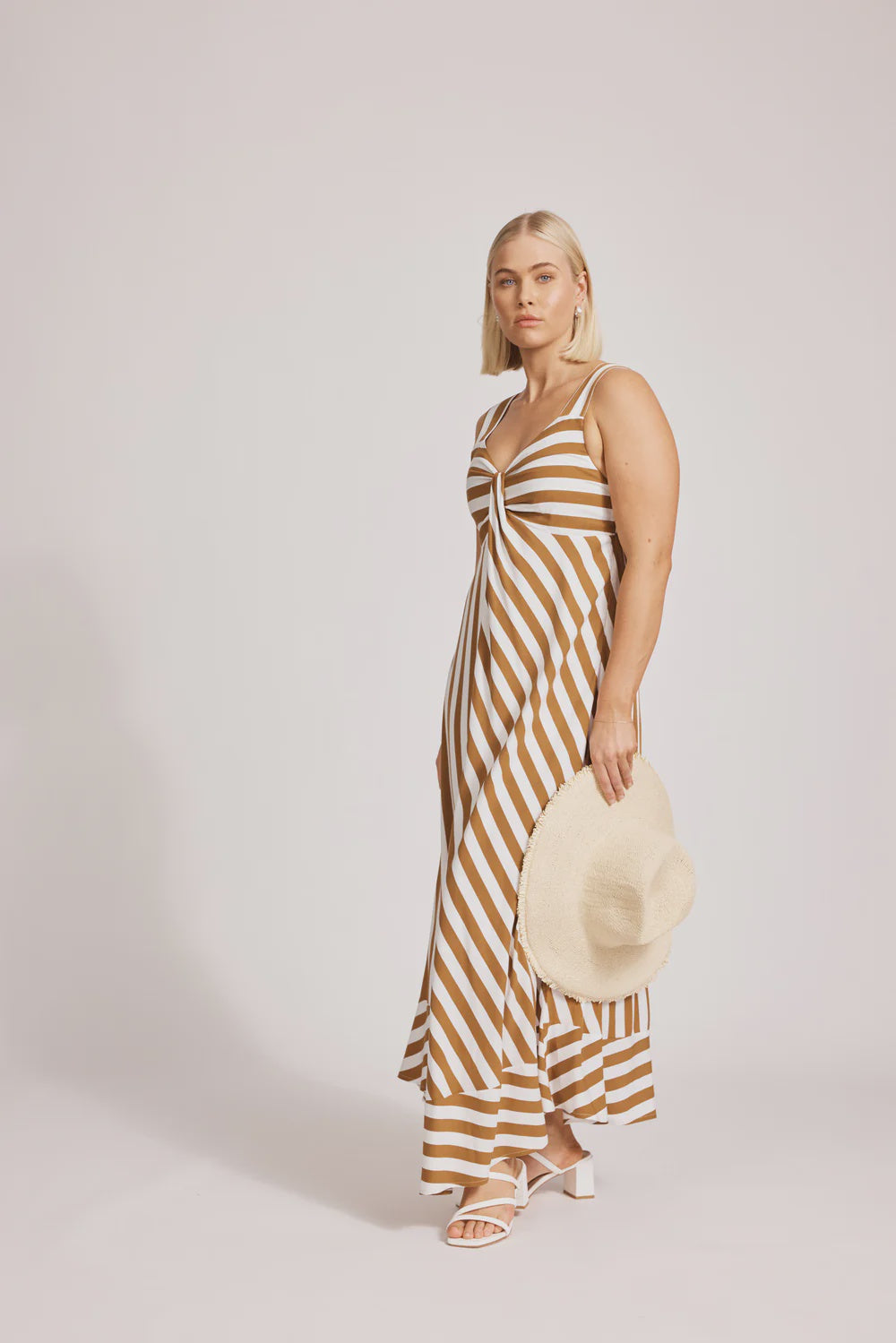 Treville Stripe Tank Maxi Dress