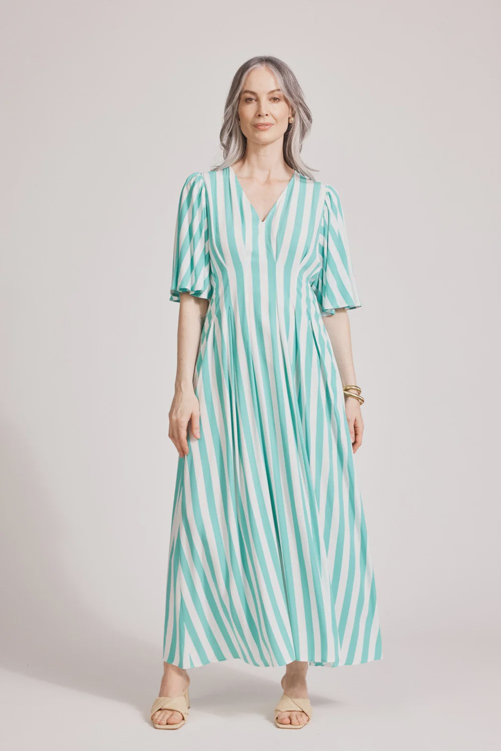 Treville stripe Maxi Lagoon
