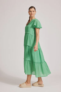 Orsula Tiered Maxi Jade