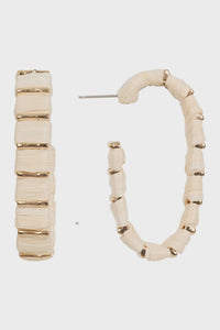 Matera Earring Gold Weave