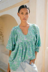 Wilma Top Green