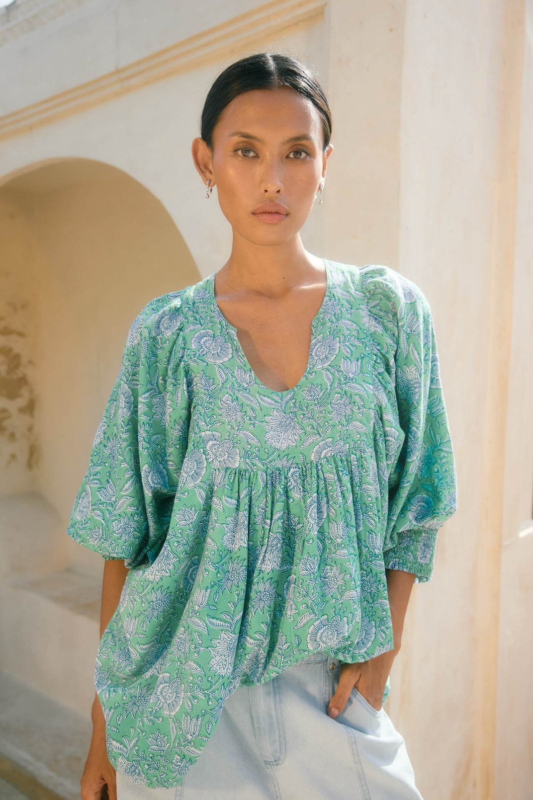 Wilma Top Green