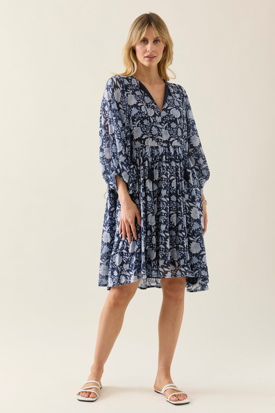 Wilma Dress Navy