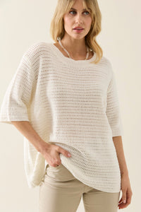 Sylvie Knit T Shirt Lotus