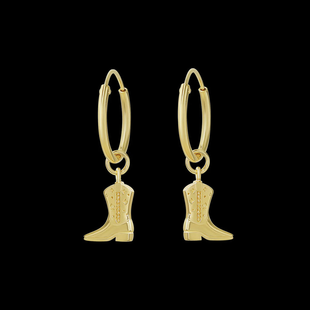 Cowgirl Boot Sleepers Gold