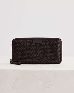 Large Basque Wallet choc
