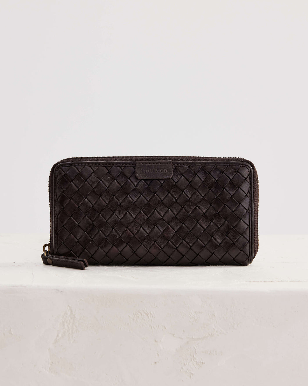 Large Basque Wallet choc