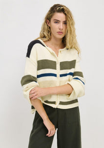 Stripe Raya Cardi
