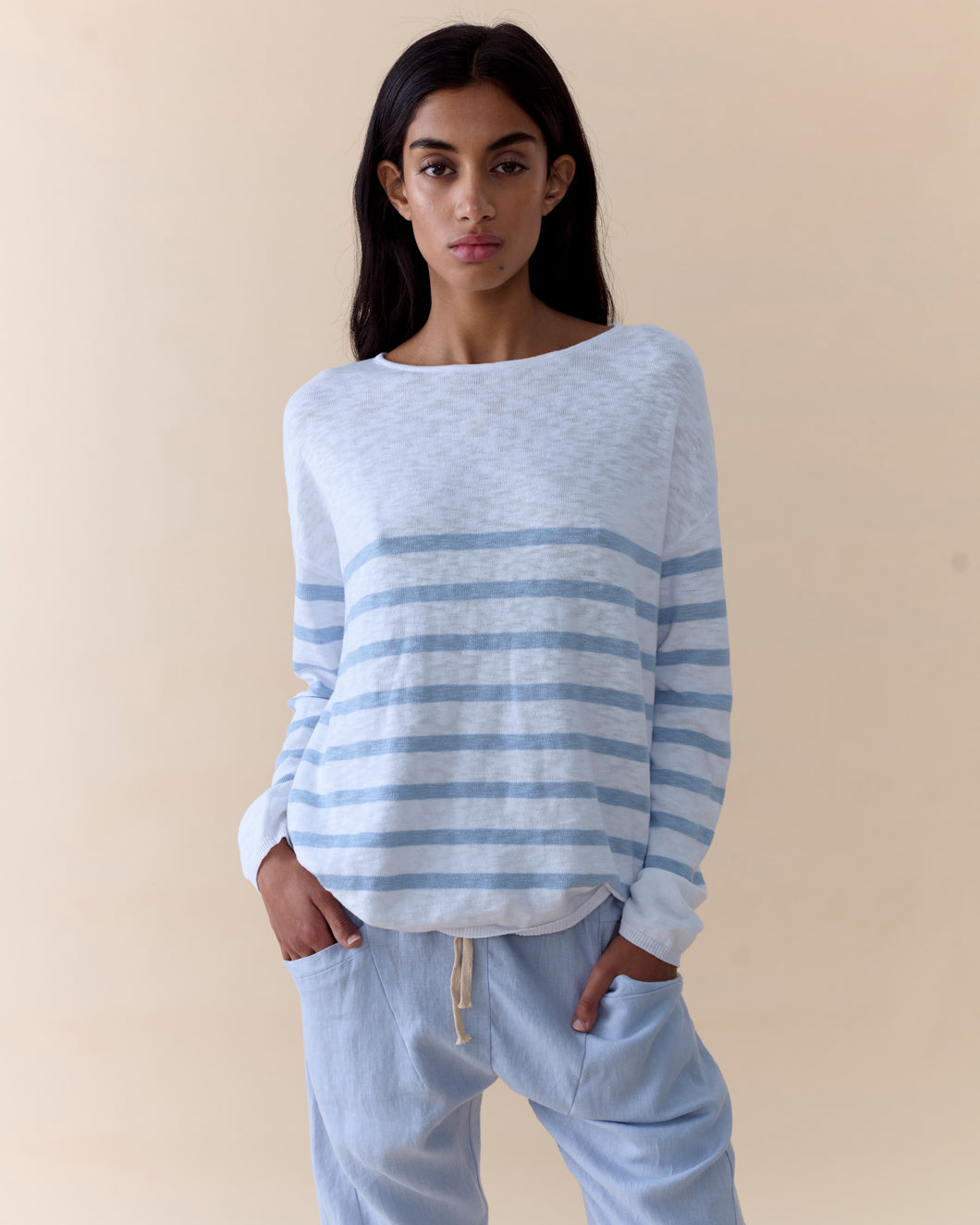Bobbie Top Soft Blue