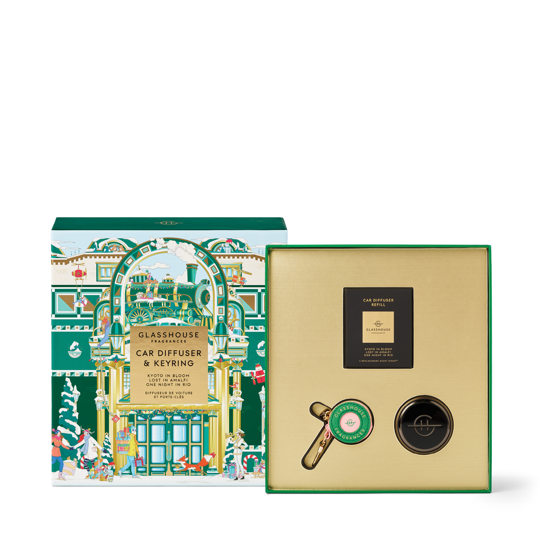 GF Car Diffuser & Keyring