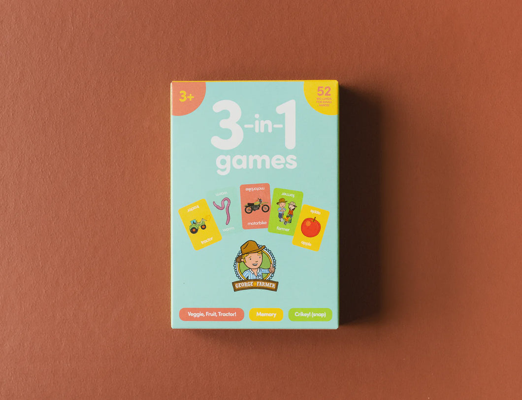 George the Farmer 3 in 1 card Game