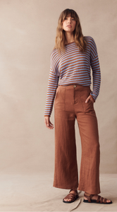 Jude Linen Pant Rust