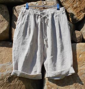 Frederic Bermuda Linen shorts