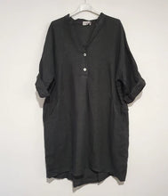 Load image into Gallery viewer, Oversized Loose Linen Shirt /dress Ass Colours
