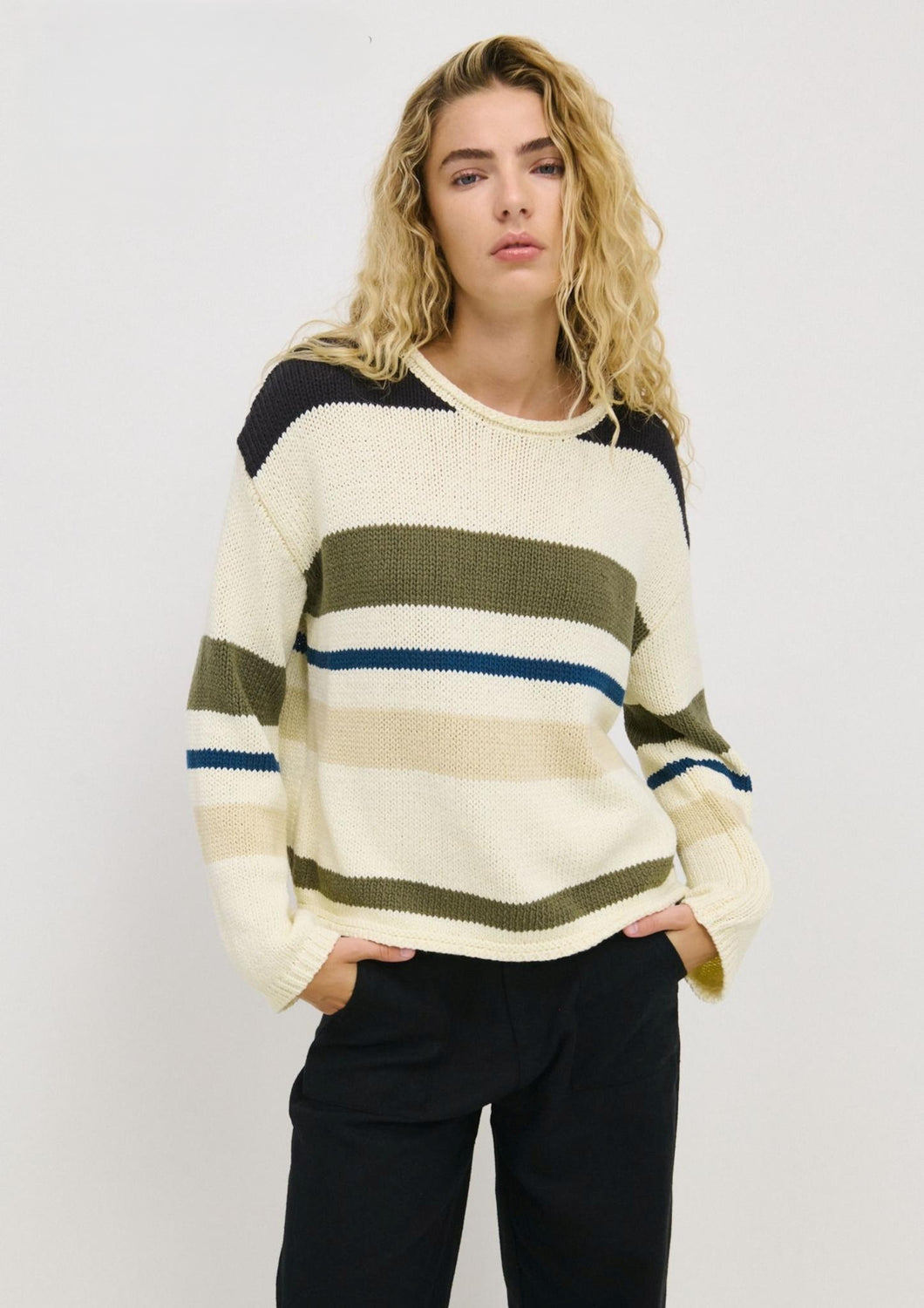 Stripe Raya Jumper