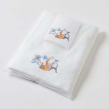 Load image into Gallery viewer, Baby Towel &amp; Washer In Organza Bag
