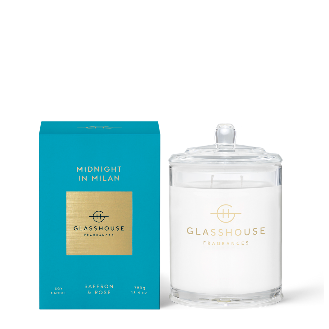 Glasshouse Candle Midnight Milan
