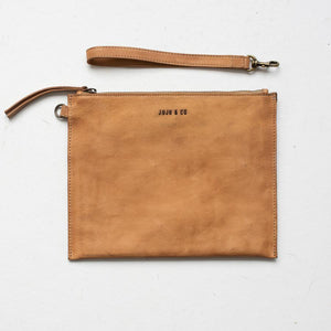 Flat Pouch Large Natural