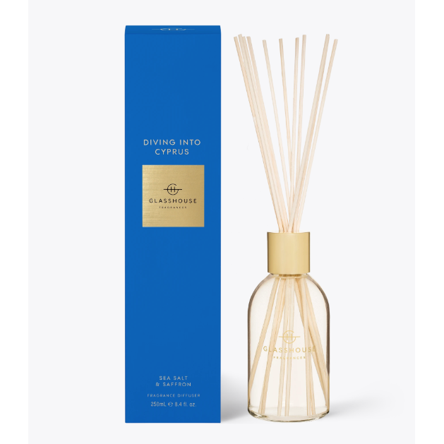 Glasshouse Diffuser 250ml Diving Cyprus