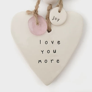 Ceramic Gift for Mum 'love you More"