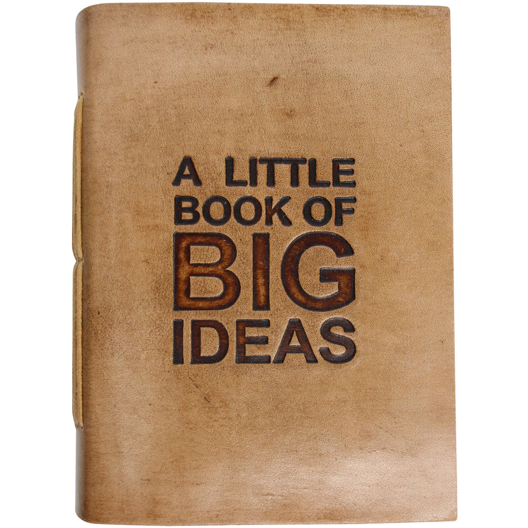 Leather N/Book Big Ideas