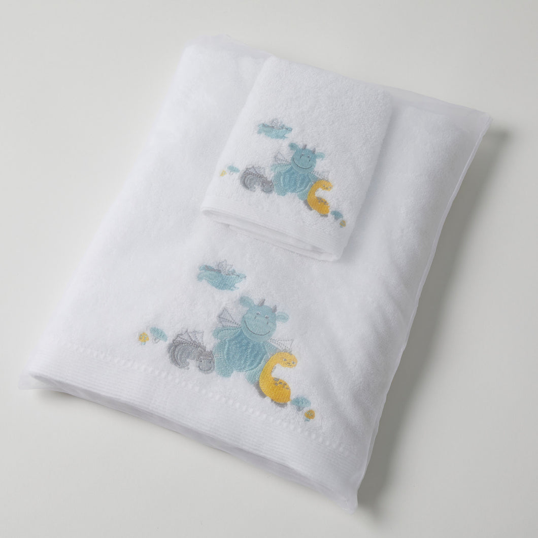 Baby Towel & Washer In Organza Bag
